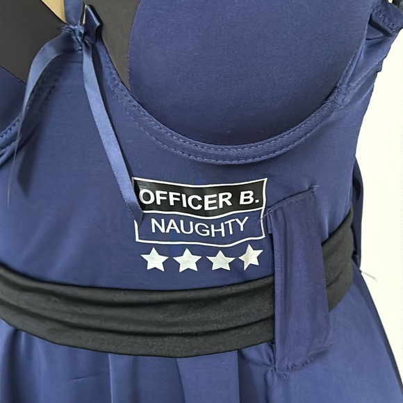 SEXY LINGERIE OFFICER COSTUME SIZE M - Picture 2 of 11